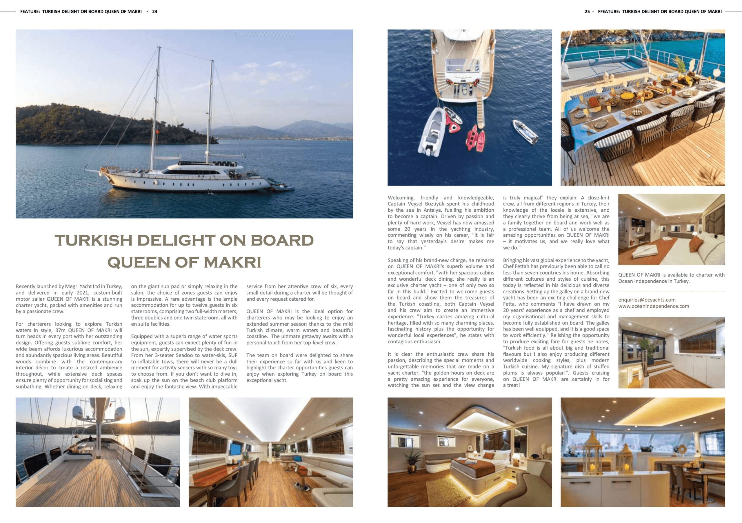 Queen of Makri in The Islander.